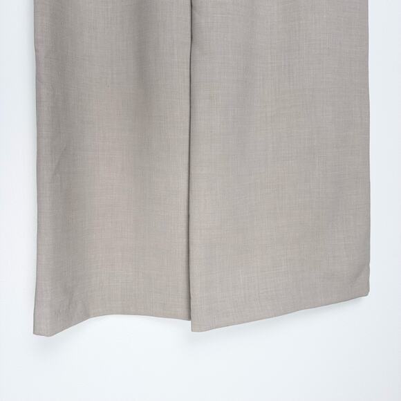 Abercrombie & Fitch Sloane Tailored Wide Leg Pants Trousers |Light Taupe| SZ XXS - Picture 7 of 10